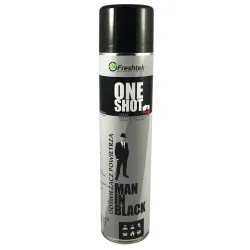 FRESHTEK ONE SHOT PERFUMOWANY ODŚWIEŻACZ POWIETRZA  600ML MAN IN BLACK